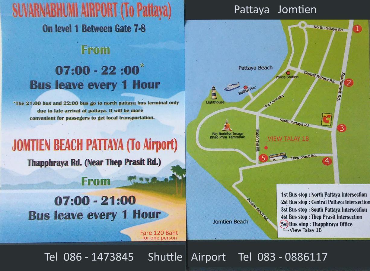 View Talay 2 Suite Apartments Jomtien Beach Exterior photo